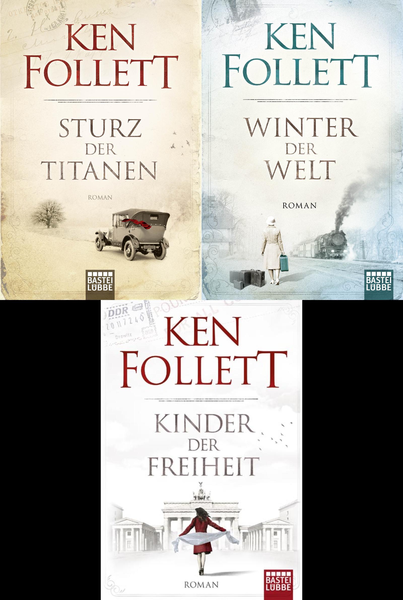 Ken Follett, Sturz der Titanen, Winter der Welt, Kinder der Freiheit - Bild 1 von 1