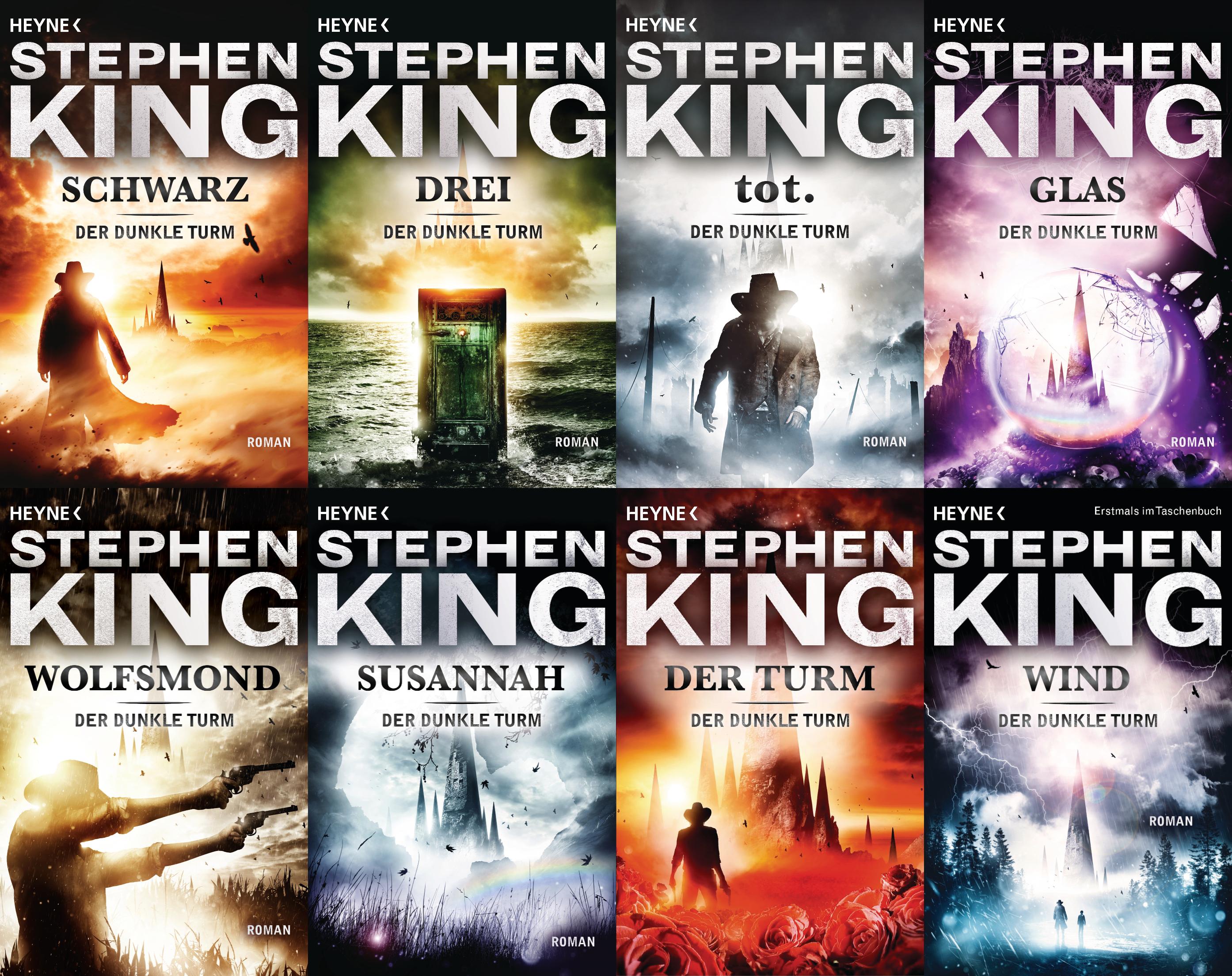 Der dunkle Turm. Stephen King. Der Horror-Klassiker, alle 8 Bände im Set! - Bild 1 von 1
